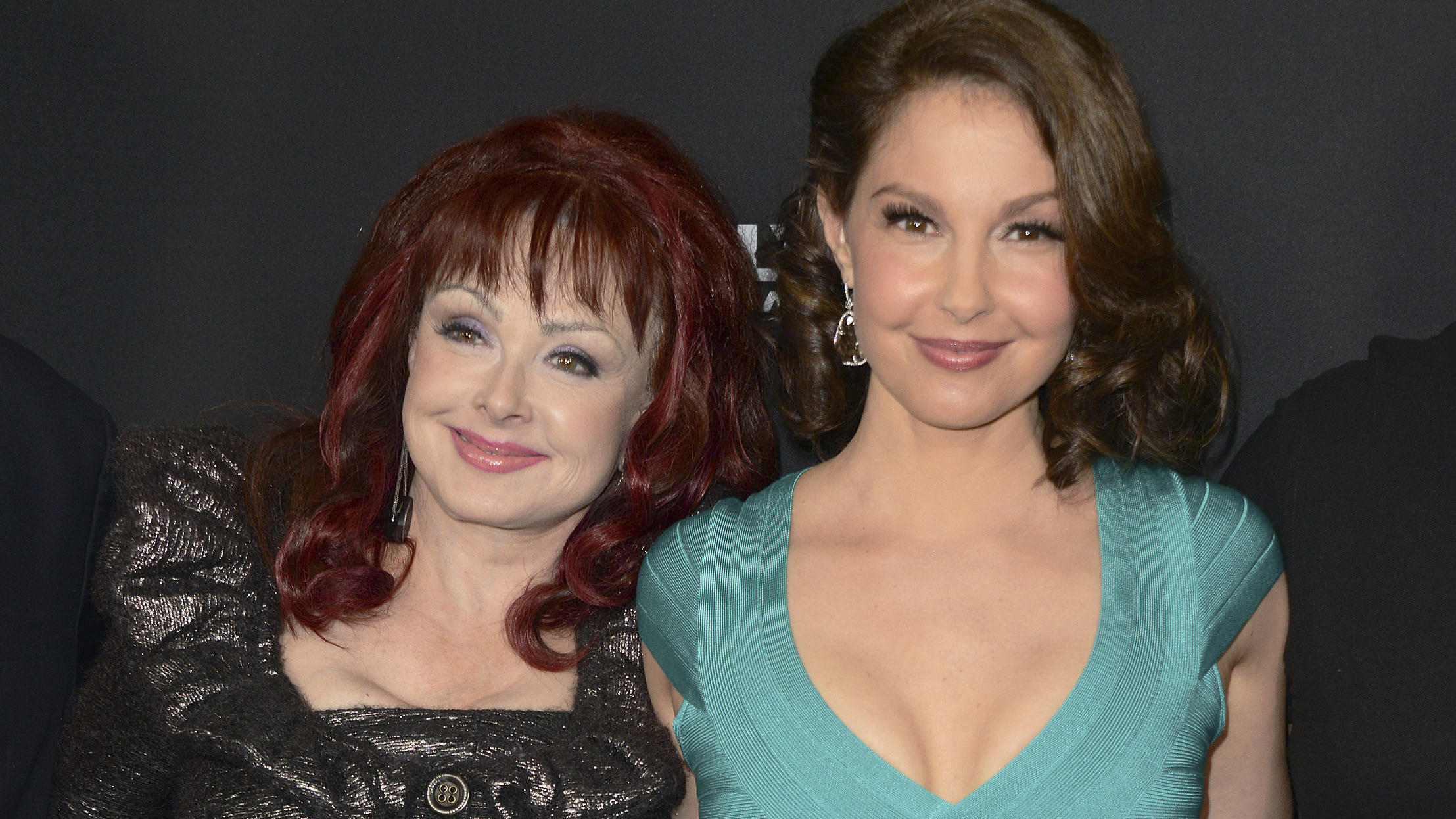 FILE - Naomi Judd, left, and Ashley Judd arrive at the LA premiere of "Olympus Has Fallen" in Los Angeles on March 18, 2013. Ashley Judd encouraged people to seek help for their mental health after the loss of her mother, country star Naomi Judd. In 