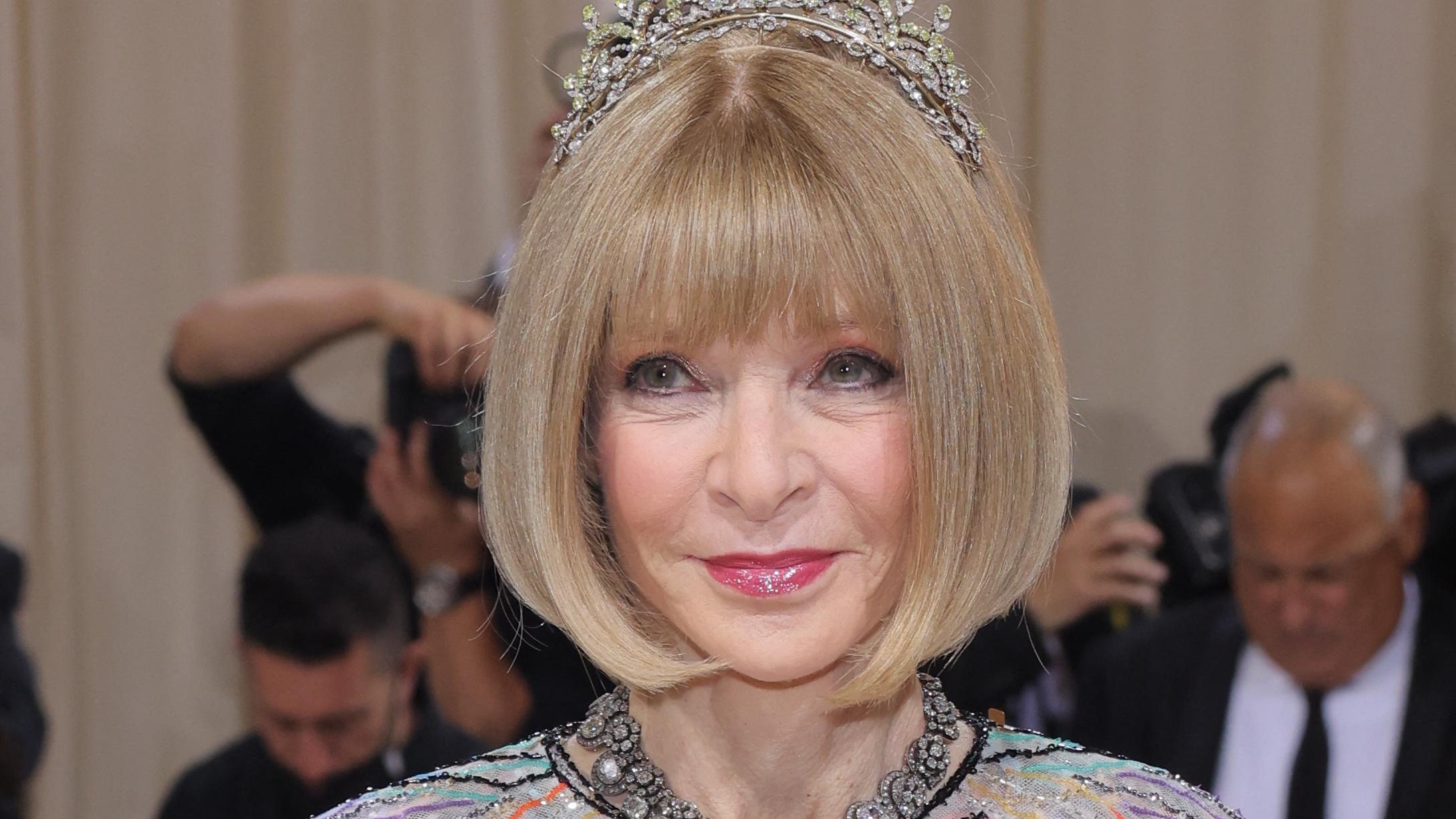 Anna Wintour arrives at the In America: An Anthology of Fashion themed Met Gala at the Metropolitan Museum of Art in New York City, New York, U.S., May 2, 2022. REUTERS/Andrew Kelly