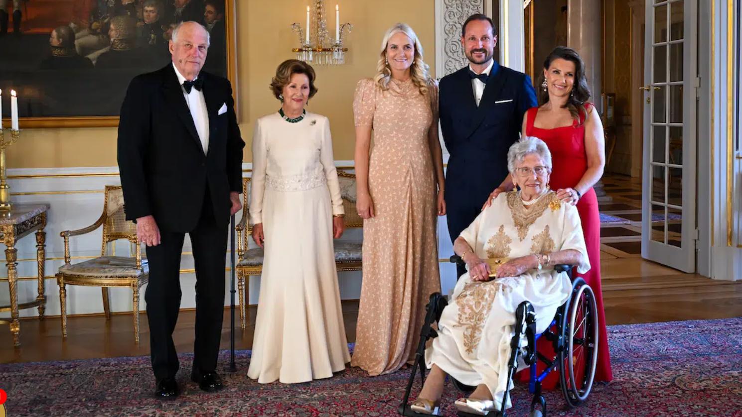 Die norwegische Königsfamilie.