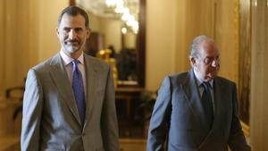 Juan Carlos zurück in Spanien