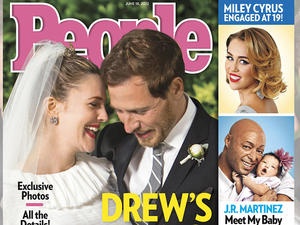 Drew Barrymore: Das erste Hochzeitsfoto!