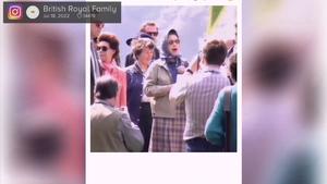 Sie schimpft, sie fuchtelt mit den Armen - was war da los?