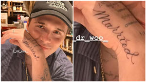 Brooklyn Beckham zeigt Married-Tattoo