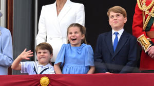 Queen-Beerdigung: Prinz George und Prinzessin Charlotte ...