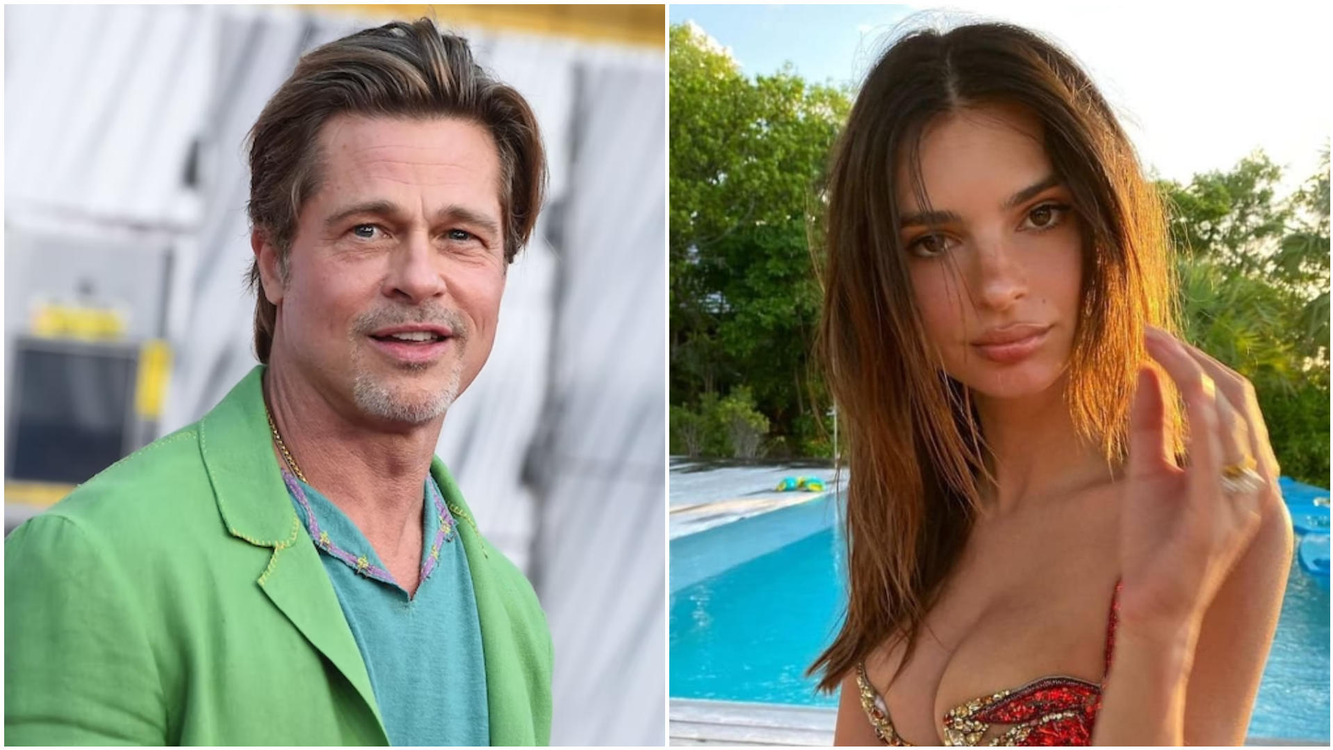Brad Pitt soll sich mit Emily Ratajkowski treffen.