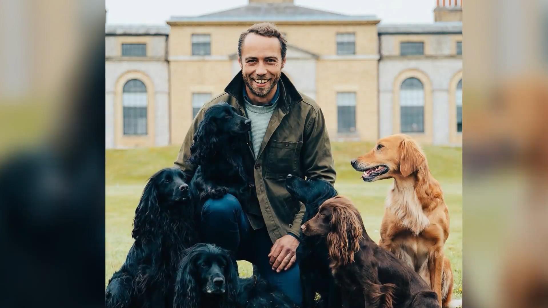 Kates Bruder James Middleton ehrt die Royals mit einem besonderen Hund.