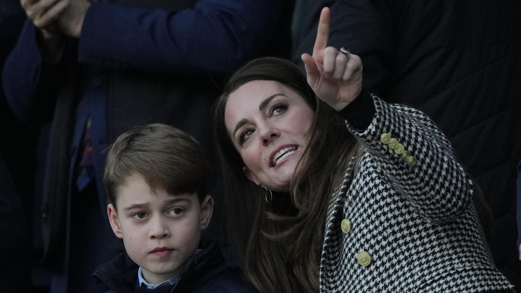 Prinz William und Herzogin Kate bei Rugby-Spiel