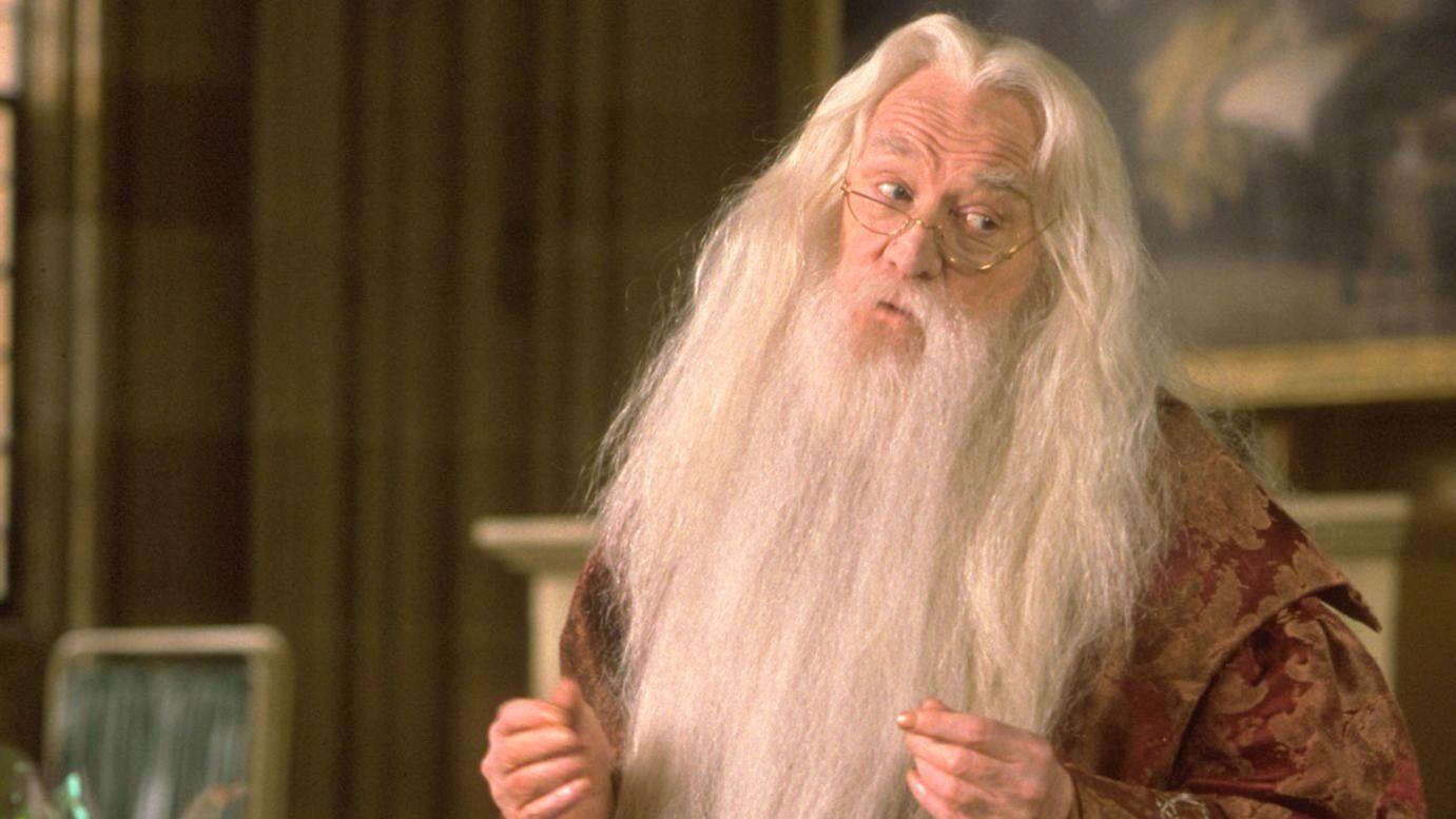 Dumbledore wurde später von Michael Gambon verkörpert. 