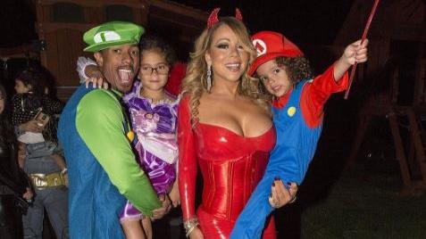 Mariah Carey Nick Cannon Halloween