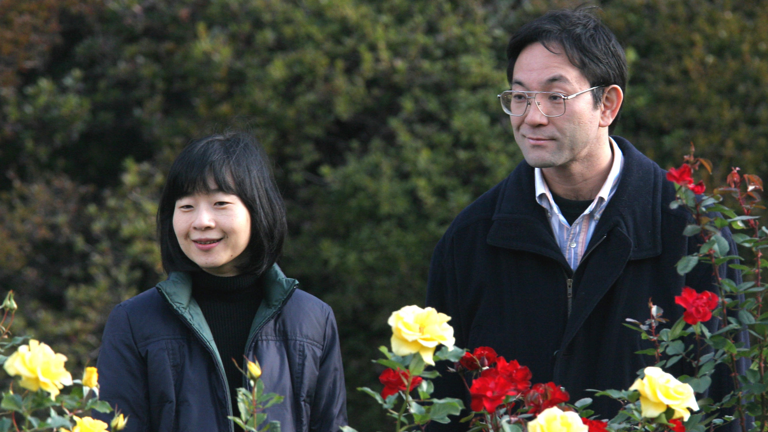Sayako Kuroda und ihr Liebster, Yoshiki Kuroda, hier im Jahr 2005.