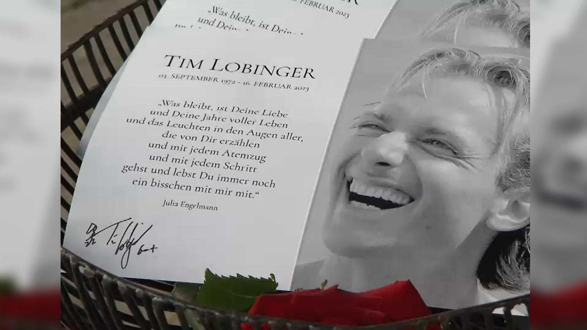 Tim Lobinger wurde am 1. März 2023 in München beigesetzt.