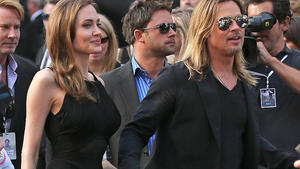 Auf Brad Pitts Filmpremiere schauten alle nur auf sie