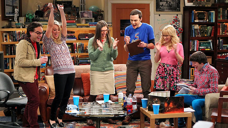 LOS ANGELES - APRIL 9: "The Love Spell Potential" -- When the girls'Ö trip to Vegas falls through, the guys invite them to play Dungeons & Dragons, causing Sheldon and Amy'Ös relationship to take an unexpected turn, on THE BIG BANG THEORY, Thursday, 