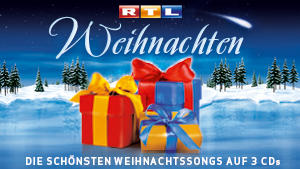RTL Weihnachten - die schönsten Weihnachtssongs auf 3 CDS