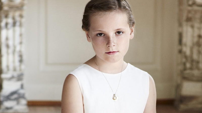Prinzessin Ingrid Alexandra von Norwegen an ihrem 10. Geburtstag.