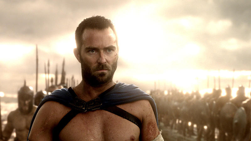 Sullivan Stapleton als Themistokles in '300: Rise of an Empire'