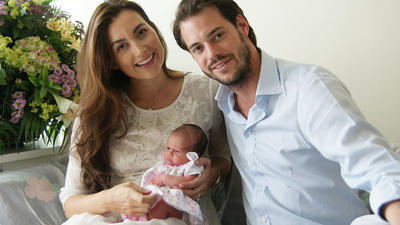 Das ist die kleine Prinzessin Amalia