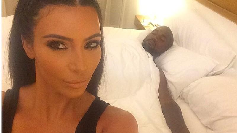 Love-Seflie mit Kim Kardashian Ehemann Kanye West.