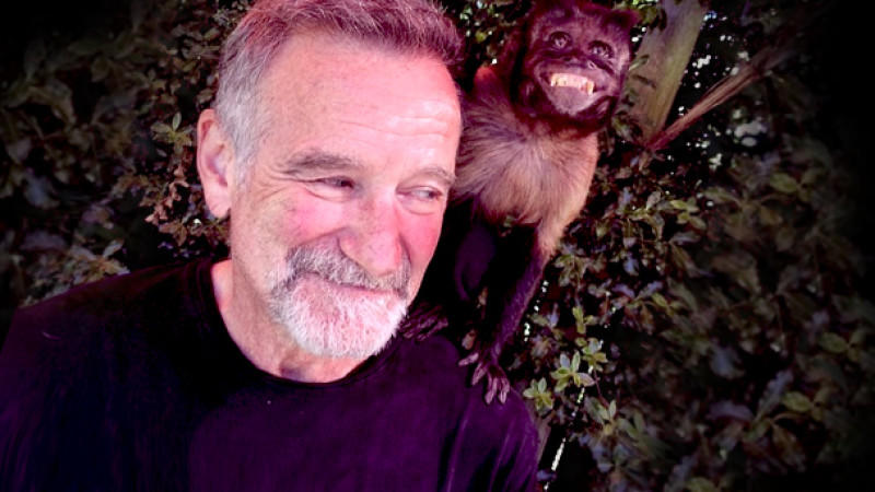 Das letzte Foto von Robin Williams.