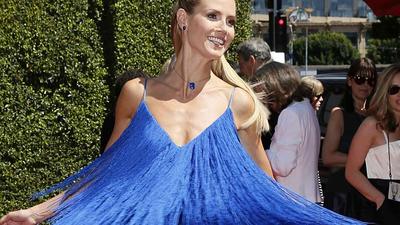 Heidi Klum im Bürsten-Look bei den 'Emmy Awards'