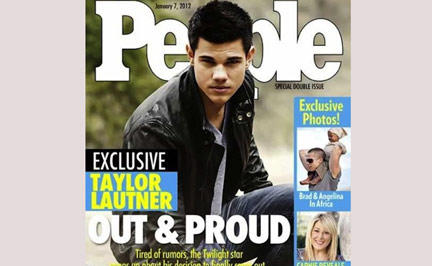 Taylor Lautner: Rätselhaftes Outing