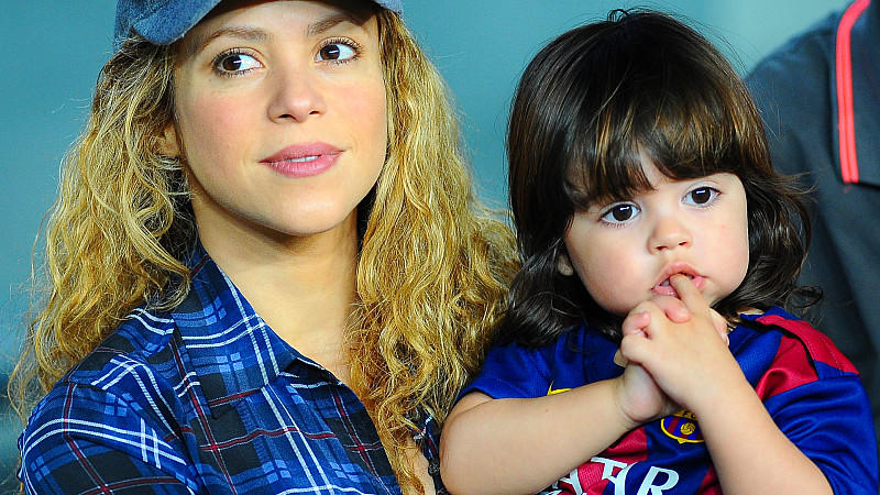Shakira und ihr Sohn Milan