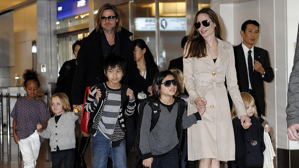 Im Hause Jolie-Pitt leben drei eigene und drei adoptierte Kinder