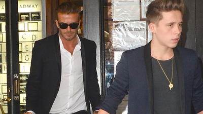 Brooklyn Beckham: Mit Papa beim ersten Date