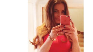 Lindsay Lohan macht den Korsett-Trend mit
