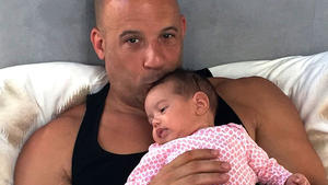 Vin Diesel zeigt sich mit Töchterchen Pauline