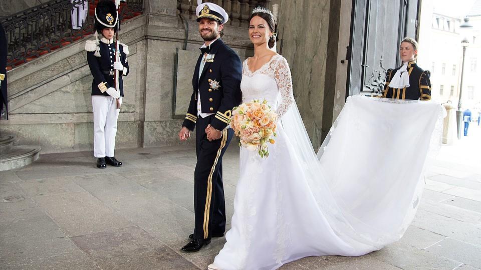Prinz Carl Philip und Sofia Hellqvist gaben sich am 13. Juni 2015 das Jawort
