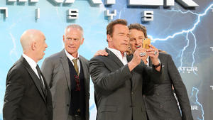 Arnold Schwarzenegger bringt "Terminator" nach Berlin