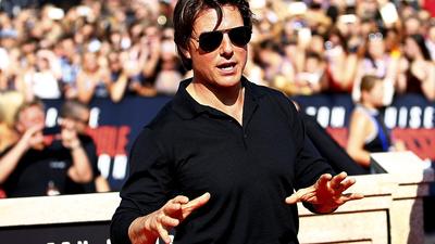 Cooler Auftritt von Tom Cruise in Wien