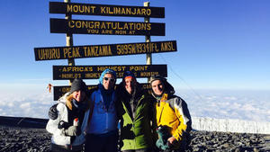 Maria Furtwängler: Kilimandscharo bezwungen