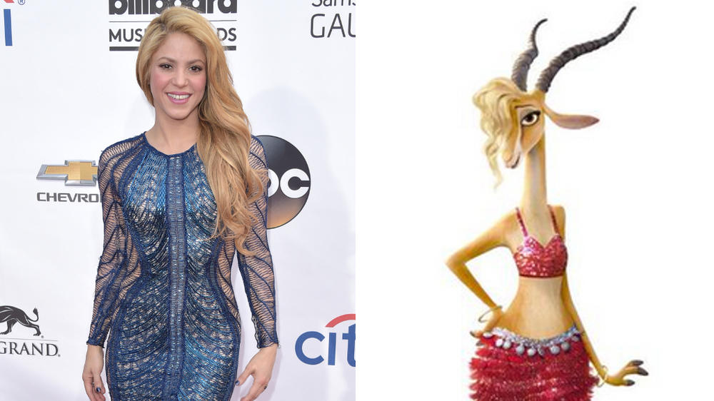 "Zoomania": Shakira wird für Disney zur Gazelle