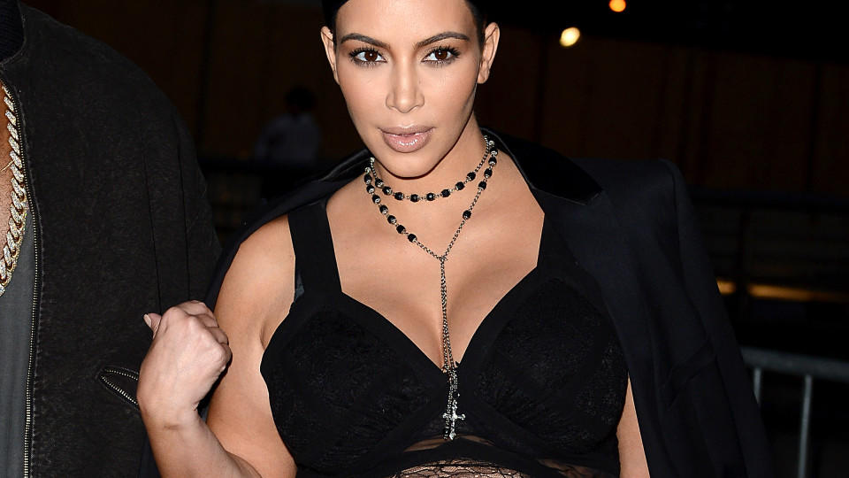 New York Fashion Week: Kim Kardashian zeigt zur Abwechslung - Bauch!
