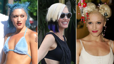 Gwen Stefani: Die ausgefallensten Frisuren