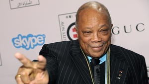 Quincy Jones auf dem Weg der Besserung