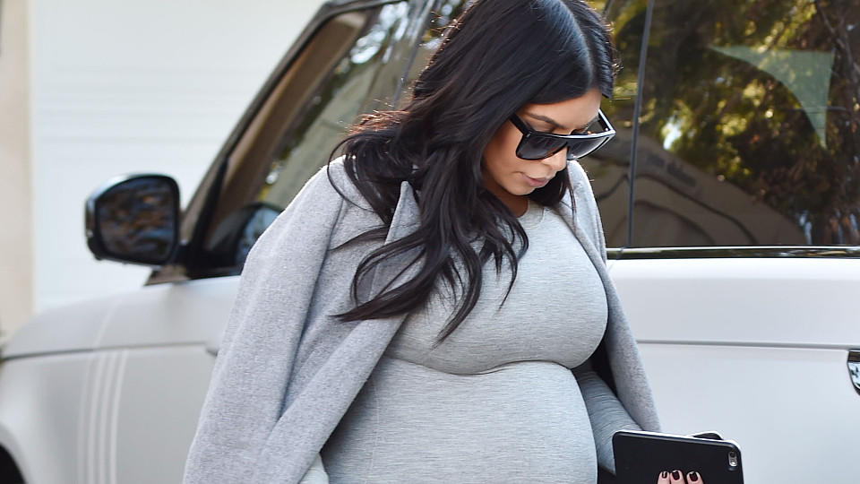 Kim Kardashian hat schon 26 Kilo zugenommen
