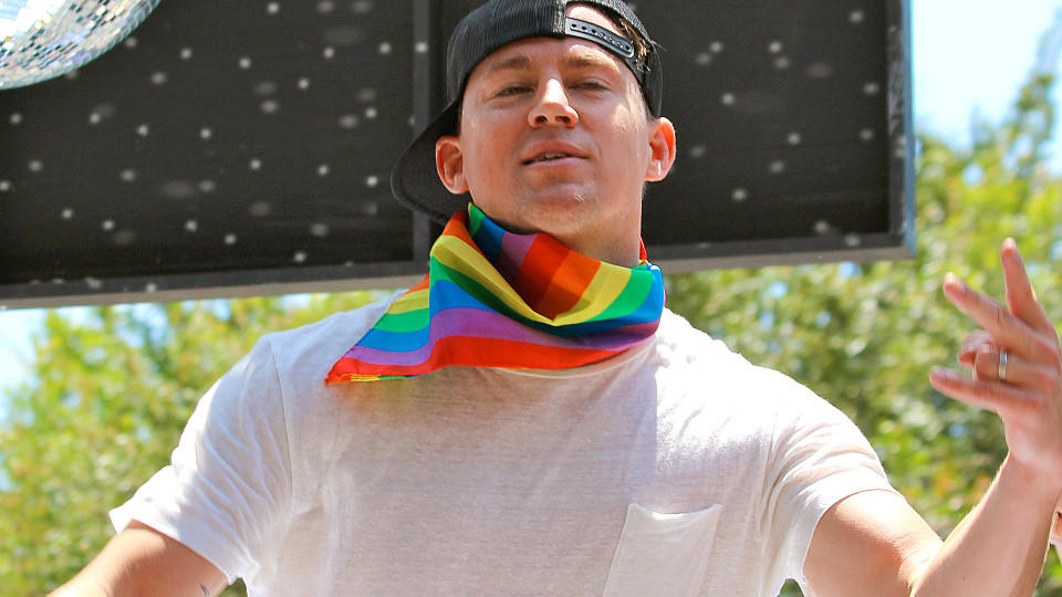 Channing Tatum in LA bei Gay Pride Parade