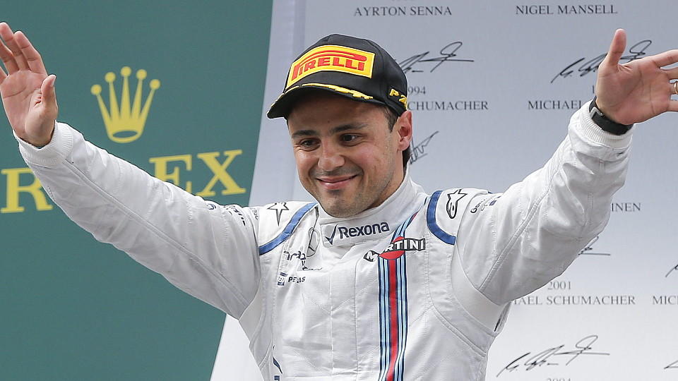 Der Rennfahrer Felipe Massa