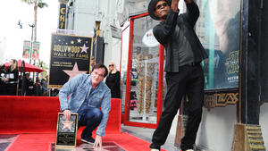 Quentin Tarantino mit 2.569. Stern auf dem Walk of Fame g...