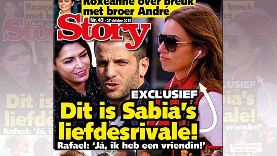 Das 'Story'-Magazin hatte über die Beziehung von Rafael van der Vaart und Christie Bokma berichtet.