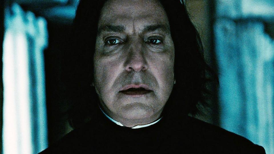 Alan Rickman wurde durch seine Rolle als Professor Snape bekannt.