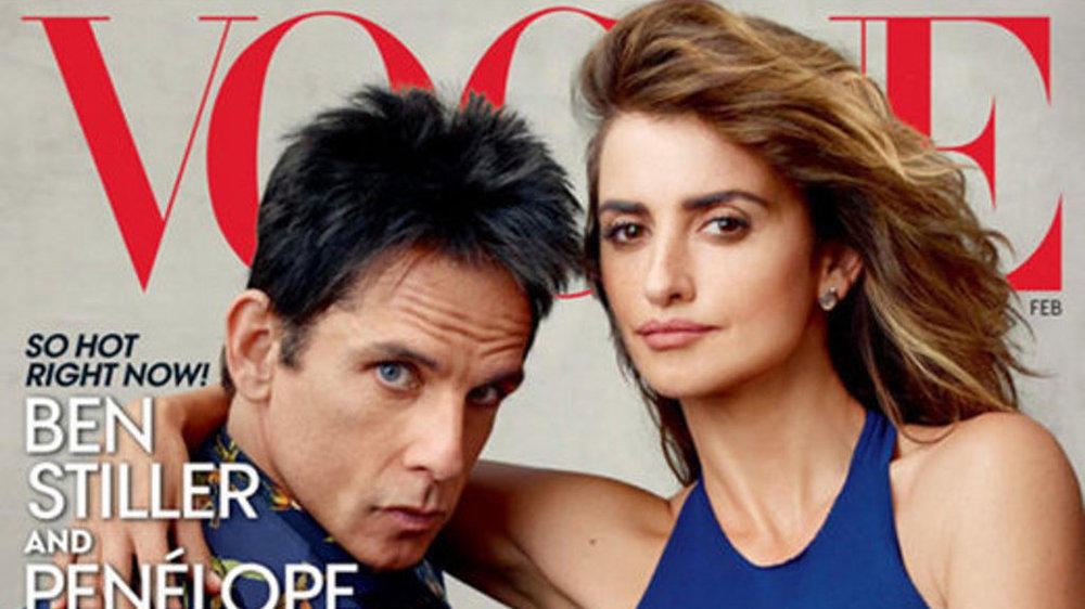 Ben Stiller als Zoolander auf dem "Vogue"-Cover