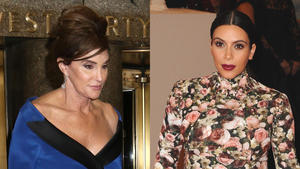 Caitlyn Jenner lästert über Kim Kardashians Blumen-Look v...