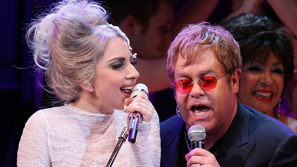 Lady Gaga und Elton John: Überraschungsgig in Hollywood