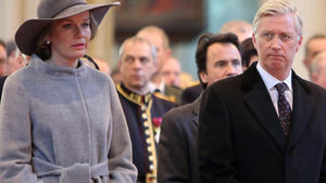 König Philippe und Königin Mathilde zeigen sich schockiert