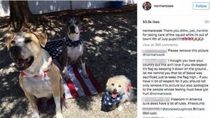 Kaley Cuoco entschuldigt sich für Hunde-Foto