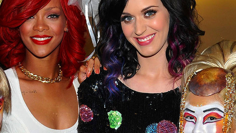 Rihanna und Katy Perry: Wettlauf zum Traumgewicht